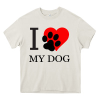 Cream I My Dog Heavy Core Tee - Bettercallsaul