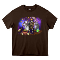Chocolate Brown Cow Halloween Heavy Core Tee - RanaPortraitStore