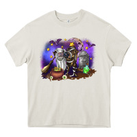 Cream Cow Halloween Heavy Core Tee - RanaPortraitStore
