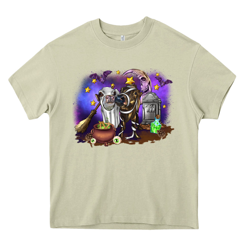 Cow Halloween Heavy Core Tee by RanaPortraitStore | Teevron