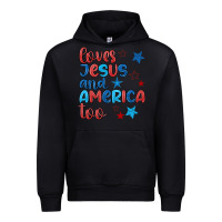 Black love jesus and america too Urban Hoodie - JahusDesignShop