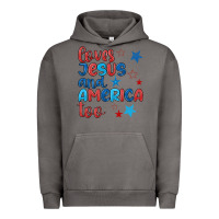 Pigment Tornado love jesus and america too Urban Hoodie - JahusDesignShop