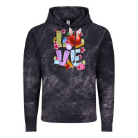 Cloud Black Easter love Teacher Vintage Hoodie - OliviaCreatesArt