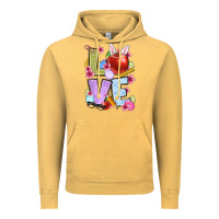 Easter Love Teacher Vintage Hoodie | Teevron