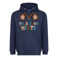 Navy calm your mitts Heavyweight Hoodie - AdoDesignShop