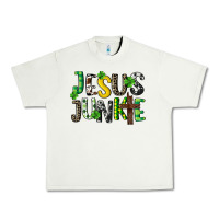 Pistachio Jesus junkie St. Patrick's Urban Heavy Tee - CowGirlArtShop