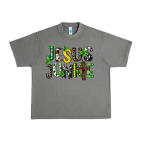 Tornado Jesus junkie St. Patrick's Urban Heavy Tee - CowGirlArtShop