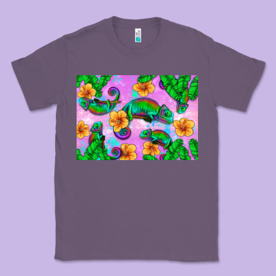 Chameleon Classic Tee Designed By Artiststas