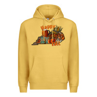 Antique Gold happy fall Premium Hoodie - CowhideDigitalArt