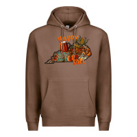 Chestnut happy fall Premium Hoodie - CowhideDigitalArt