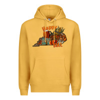 Mustard happy fall Premium Hoodie - CowhideDigitalArt