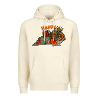 Sandshell happy fall Premium Hoodie - CowhideDigitalArt