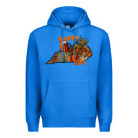 True Royal happy fall Premium Hoodie - CowhideDigitalArt
