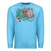 Ocean Blue ekg tech Premium Sweatshirt - AdoDesignShop