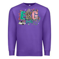 Purple ekg tech Premium Sweatshirt - AdoDesignShop