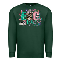 Sports Green ekg tech Premium Sweatshirt - AdoDesignShop