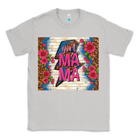 Moon Dust girl mama thunder with flowers Classic Tee - TumblerDesignByShophia