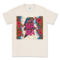 Natural girl mama thunder with flowers Classic Tee - TumblerDesignByShophia