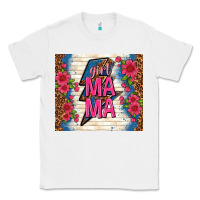 White girl mama thunder with flowers Classic Tee - TumblerDesignByShophia