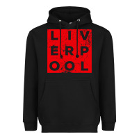 Black Cool Retro Grunge Vintage look Liverpool shirt gift , best gift, costu Heavyweight Hoodie - maiPhamDesign