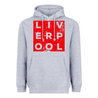 Heather Grey Cool Retro Grunge Vintage look Liverpool shirt gift , best gift, costu Heavyweight Hoodie - maiPhamDesign