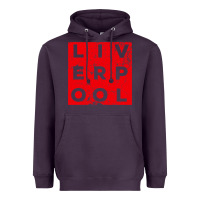 Plum Cool Retro Grunge Vintage look Liverpool shirt gift , best gift, costu Heavyweight Hoodie - maiPhamDesign