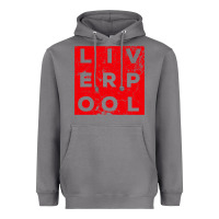 Cool Retro Grunge Vintage Look Liverpool Shirt Gift , Best Gift, Costu Heavyweight Hoodie | Teevron