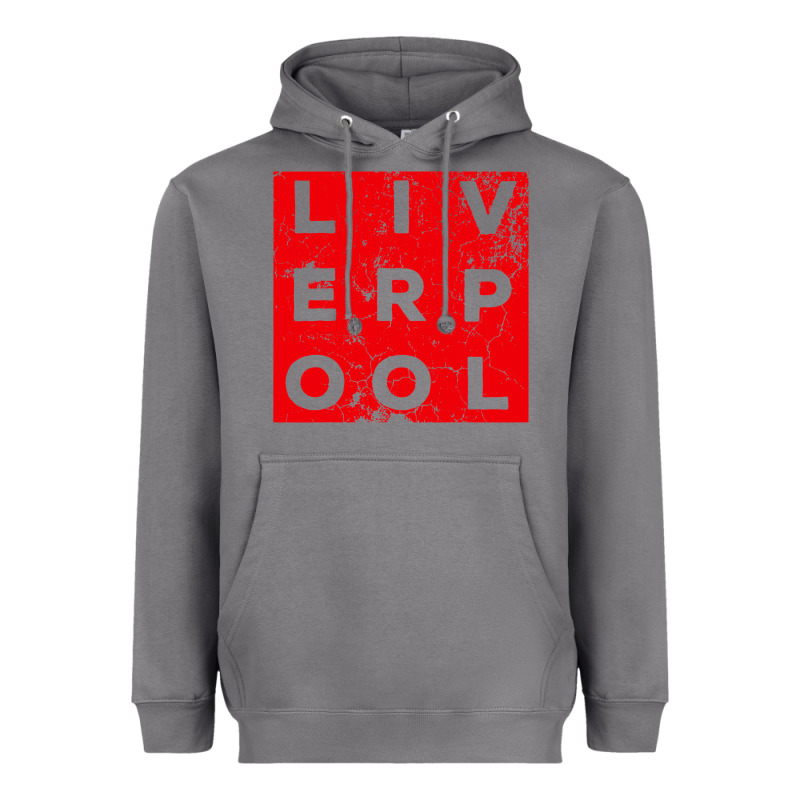 Cool Retro Grunge Vintage Look Liverpool Shirt Gift , Best Gift, Costu Heavyweight Hoodie by maiPhamDesign | Teevron