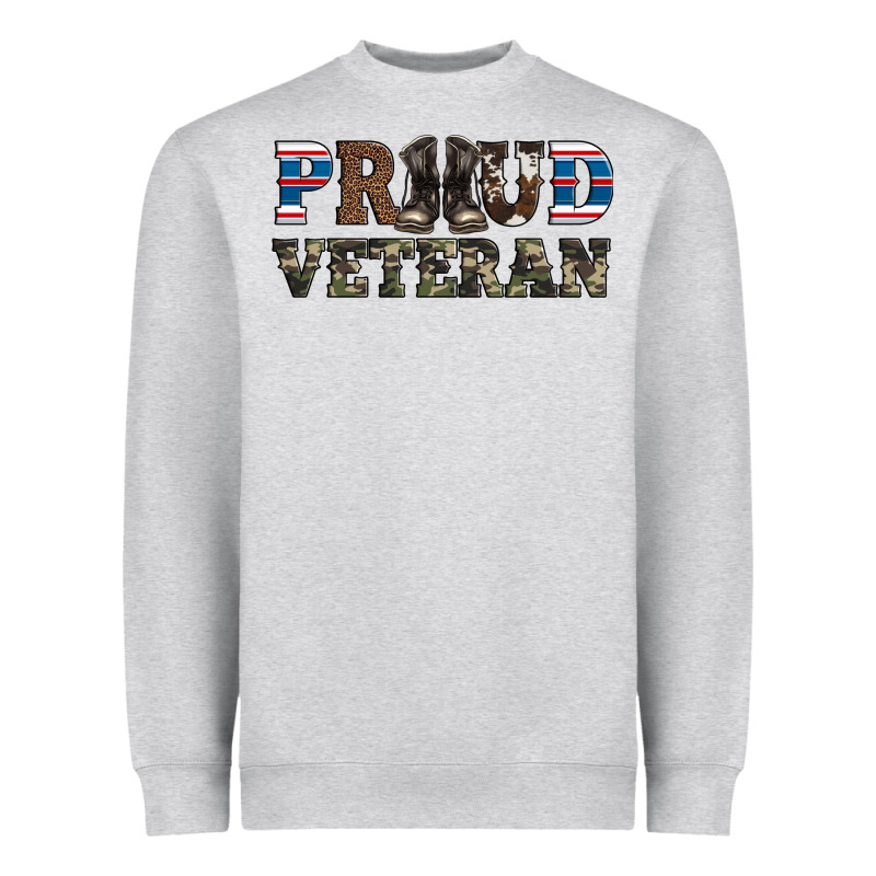 Armed Forces Day Proud Veteran Heavyweight Sweatshirt by Artiststas | Teevron