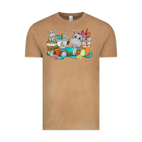 Vintage Camel Easter Hippopotamus coffee cups Easter Day Vintage Tee - CowGirlArtShop