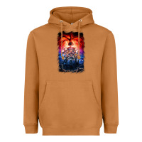 Meerkat Things Eleven Days Stranger Heavyweight Hoodie - maiPhamDesign