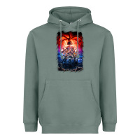 Sage Things Eleven Days Stranger Heavyweight Hoodie - maiPhamDesign