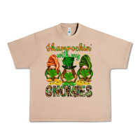 Burro Shamrockin' with my gnomies St. Patricks day Urban Heavy Tee - HowdyJamesFarm