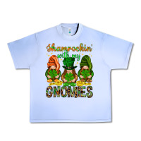 Shamrockin' With My Gnomies St. Patricks Day Urban Heavy Tee | Teevron