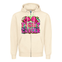 Sandshell fight cancer Zipper Hoodie - BarkalooDesign