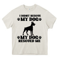 Cream rescue dog Heavy Core Tee - Bettercallsaul
