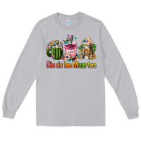 Moon Dust Mexican Día De Los Muertos Coffee Cups Long Sleeve Tee - FaDigitalArtStudio