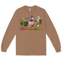 Toasted Coconut Mexican Día De Los Muertos Coffee Cups Long Sleeve Tee - FaDigitalArtStudio