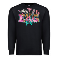 Black ekg tech Premium Sweatshirt - AdoDesignShop