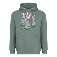 Sage easter island moai figures  cute travelers funny gift Heavyweight Hoodie - maiPhamDesign