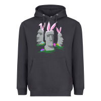 Smoke easter island moai figures  cute travelers funny gift Heavyweight Hoodie - maiPhamDesign