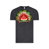 Vintage Black watermelon summer rainbow Vintage Tee - Jasminsmagicworld