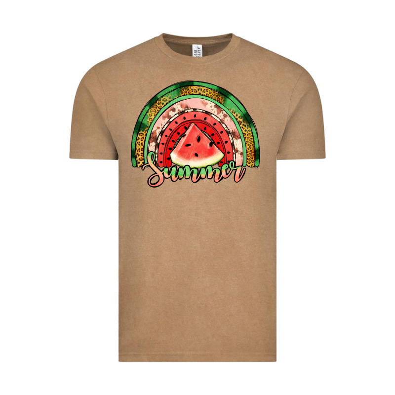 Watermelon Summer Rainbow Vintage Tee by Jasminsmagicworld | Teevron