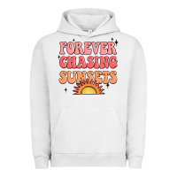 Pigment Lunar Rock forever chasing sunsets Urban Hoodie - JahusDesignShop