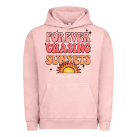 Pigment Salmon forever chasing sunsets Urban Hoodie - JahusDesignShop