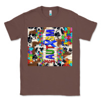 Chestnut autism mom puzzle ribbon Classic Tee - TumblerDesignByShophia