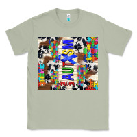 Matcha autism mom puzzle ribbon Classic Tee - TumblerDesignByShophia