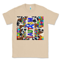 Mushroom autism mom puzzle ribbon Classic Tee - TumblerDesignByShophia