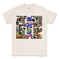 Natural autism mom puzzle ribbon Classic Tee - TumblerDesignByShophia