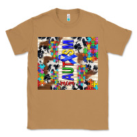 Toasted Coconut autism mom puzzle ribbon Classic Tee - TumblerDesignByShophia